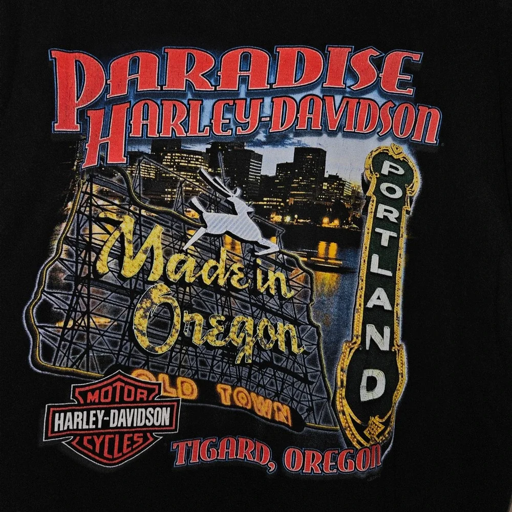 Harley Davidson Mad‎ Ride Jester Graphic Tee - Picture 4 of 6